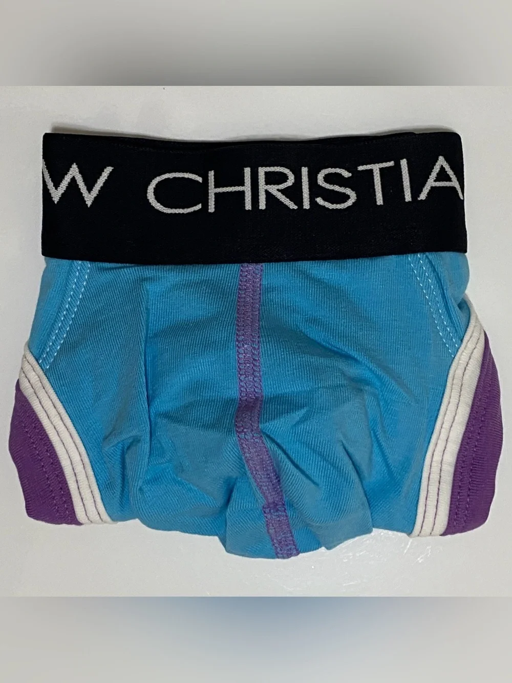 NWT! Andrew FlashLift Pro Jock w/Show-It MED Powder Blue